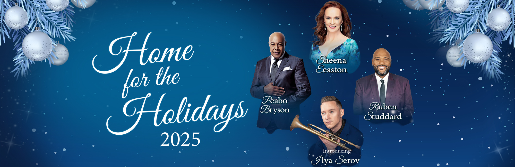 Home for the Holidays Tour Poster 2025